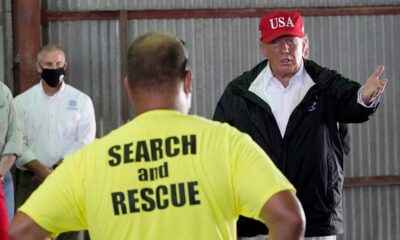 Trump tours Hurricane Laura storm damage, pledges support