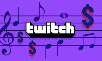 Twitch doesn't pay for the songs used on its site. Record labels want that to change
