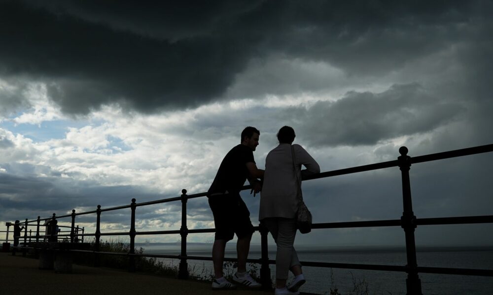 Storms are forecast to hit the UK - despite the soaring temperatures