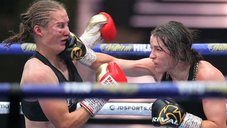 Katie Taylor seals points win over Delfine Persoon in rematch 