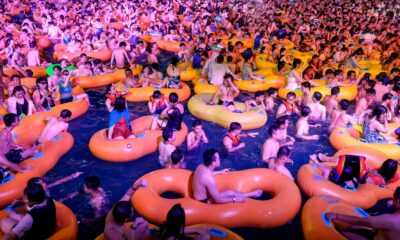 Wuhan hosts massive water park party as coronavirus concerns recede
