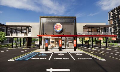 Triple Drive Motor & Burger Lockers: Burger King Reveals Design