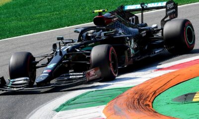 Italian Grand Prix, third practice: Valtteri Bottas leads McLarens fastest