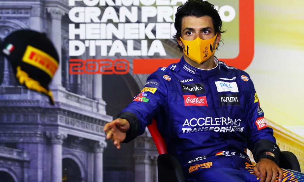 Carlos Sainz did his best in a great second stage at the Italian Grand Prix