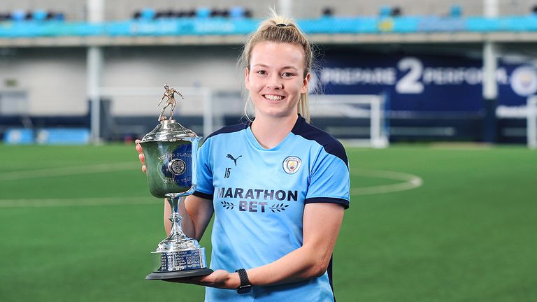 Lauren Hemp of Manchester City named Young Women's Player of the Year