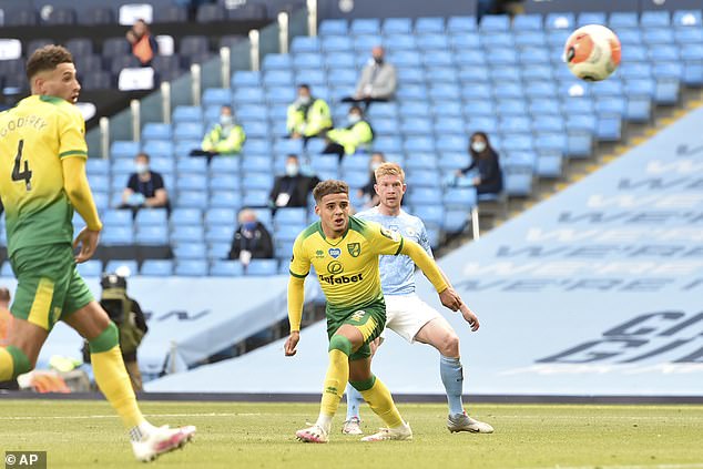 Another was incredible curling against Norwich City in July after the restart.