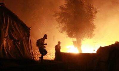 Lesvos: fire destroyed Europe's largest migrant camp
