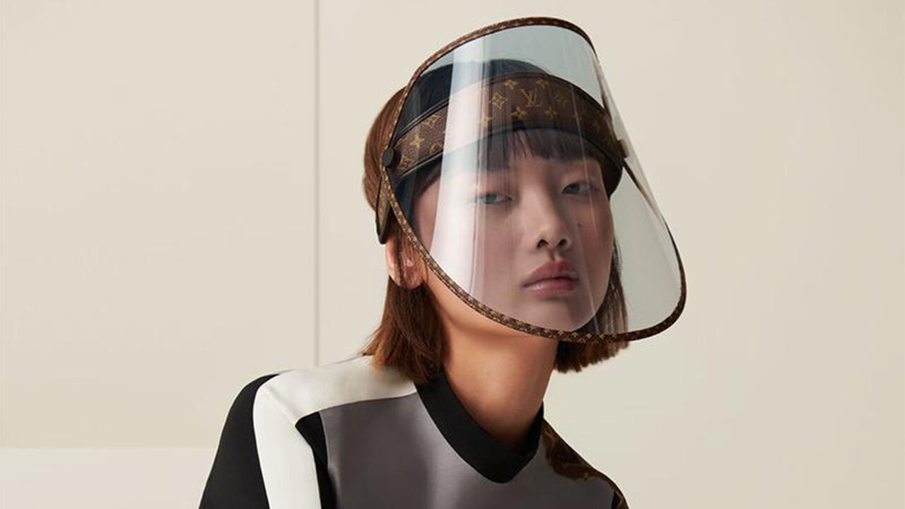 Louis Vuitton Coronavirus Inspired Face Shield to Sell for Just Under 1g