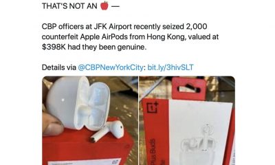 The feds confiscate nearly $ 400k worth of "fake Apple AirPods" that are actually OnePlus headphones