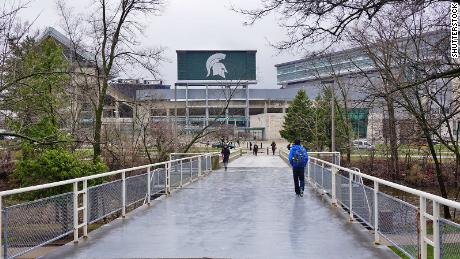 Several Michigan State University sororities and fraternities have been quarantined for 2 weeks after coronavirus spike among students