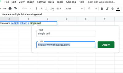 I learned today that Google Sheets now allows you to link multiple words in a single cell.