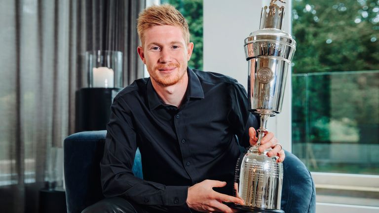 Kevin De Bruyne tied the Premier League assists record with 20 last season
