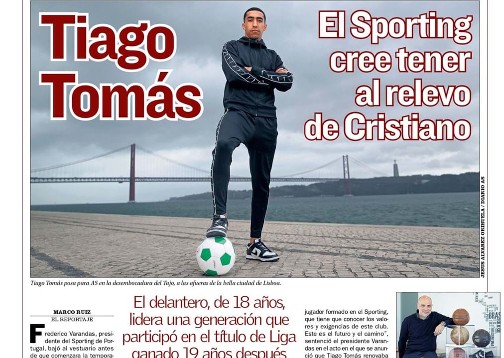 Thiago Thomas noted in a Spanish newspaper on Tuesday