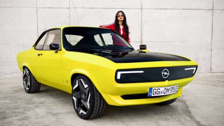 Opel Manta is back, but now in an electric version