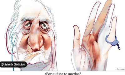 André Carrillo wins World Press Cartoon award for cartoon published in DN