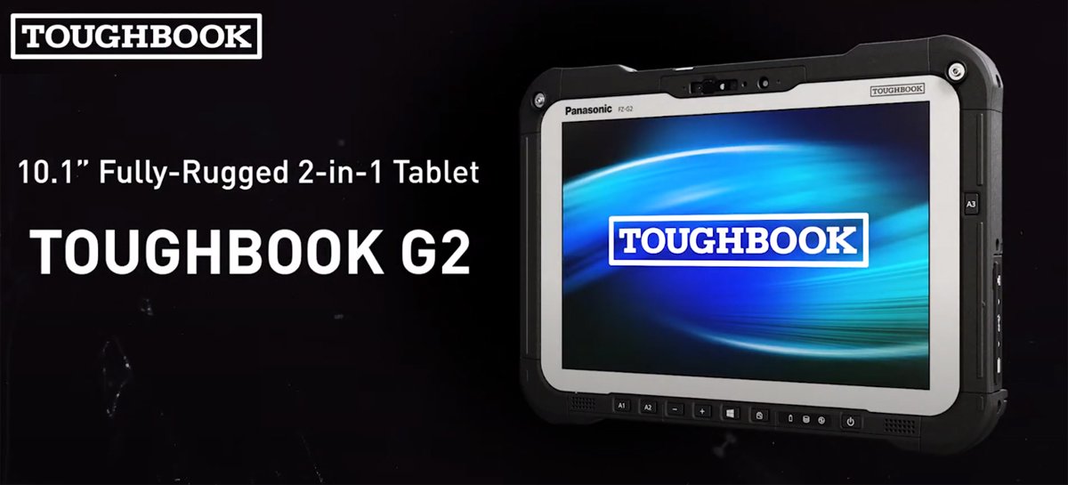 Panasonic TOUGHBOOK G2 é um tablet modular com Windows 10 e corpo reforçado