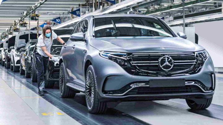 Mercedes electric vehicle plan 2030