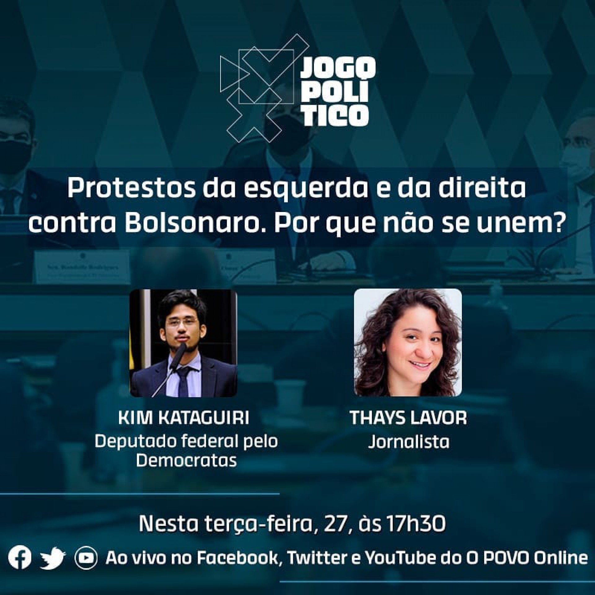 Political Game Interview with Federal MP Kim Katagiri;  watch live |  Politics - Breaking news in Fortaleza and Ceara