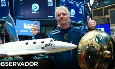 Branson will be showcasing travel trips to space this Sunday.  This is another step in history, but with great risk - Observer