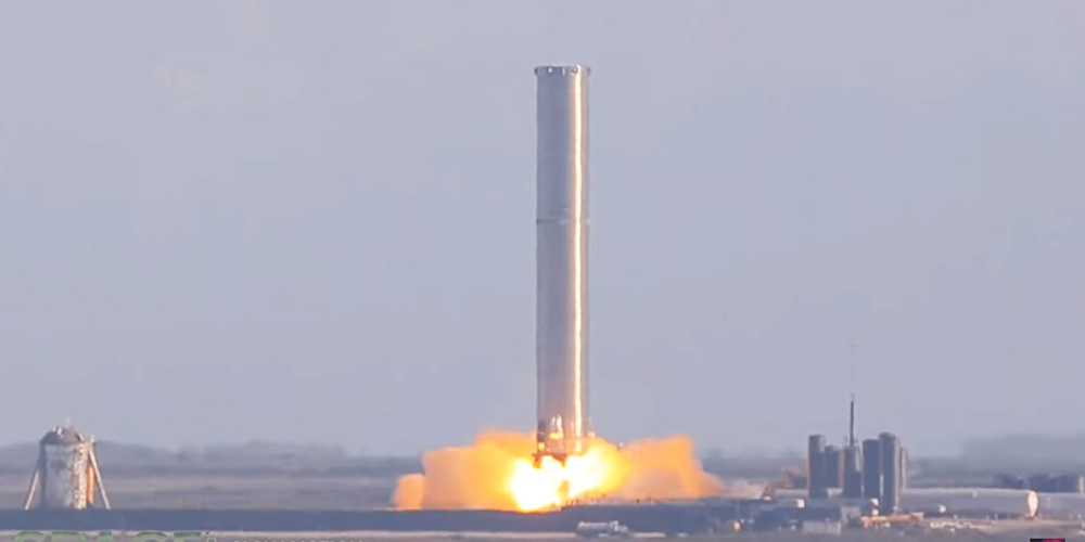 SpaceX completes its first Falcon Super Heavy test flight