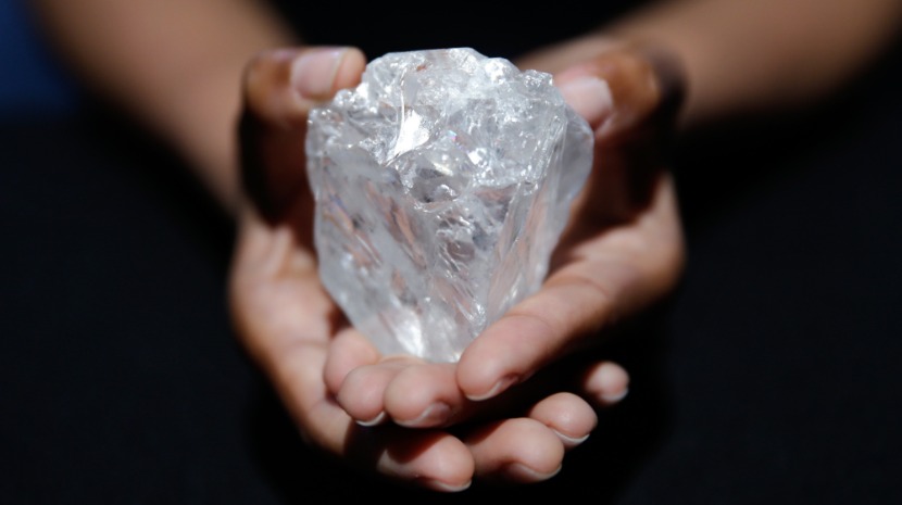 Terceiro maior diamante de sempre encontrado no Botsuana