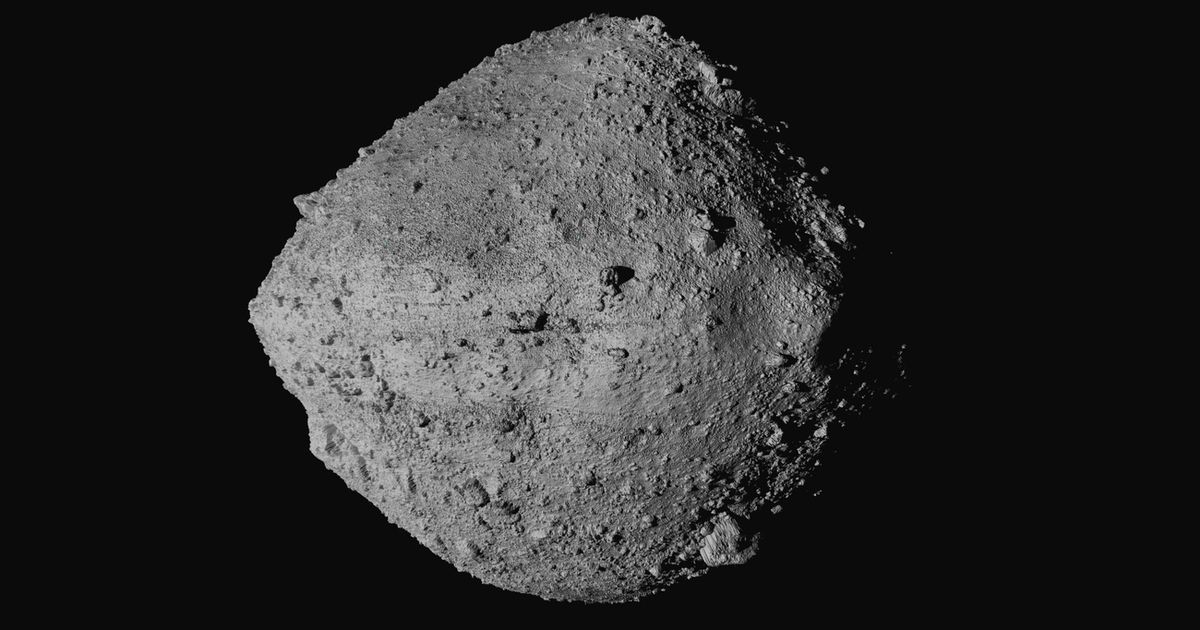 Bennu, an asteroid with a 0.057% chance of colliding with Earth