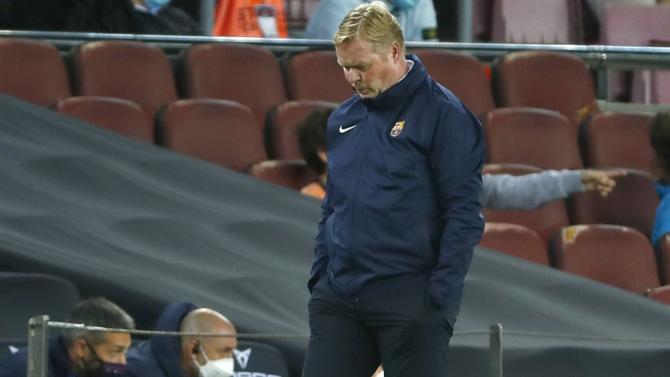 A BOLA - Koeman is tired and says in his statement that “miracles do not happen” at the Championship (Barcelona).