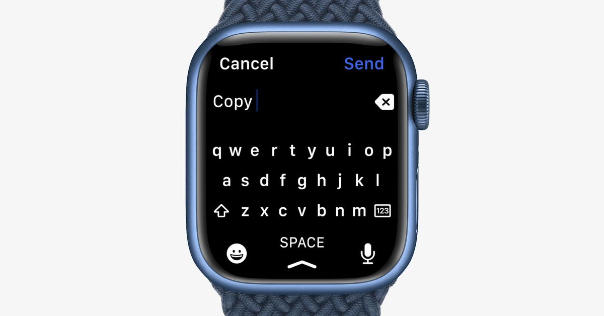 A bitter process hangs over Apple Watch's new scrolling keyboard