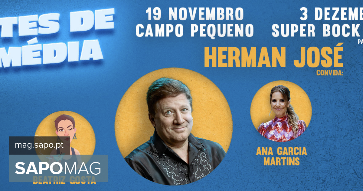 Herman José, A Pipoca Mais Doce and Beatrice Gosto present "Comedy Nights" in Lisbon and Porto - Showbiz