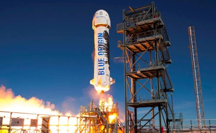 New image of the Shepard rocket from Blue Origin, by Jeff Bezos