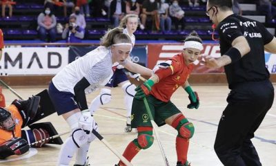 A BOLA - Women's team defeated France at the European Roller Hockey Championship