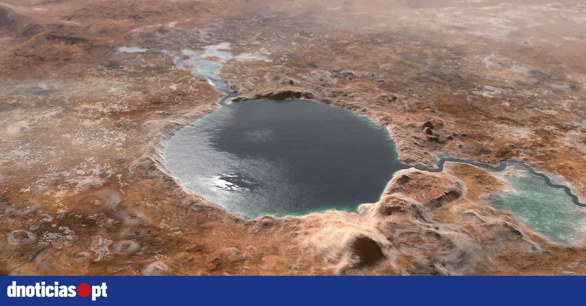Images show Jezero Crater on Mars was once a calm lake - DNOTICIAS.PT