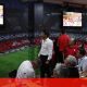 Rui Costa was injured watching Benfica win the Volleyball Super Cup and even interrupted his performance - Benfica