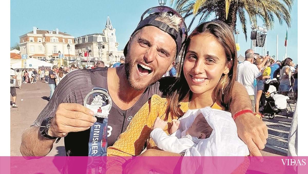 Tiago Teotoniu Pereira participates in Ironman and receives a declaration of love - Ferver