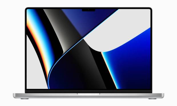 The new MacBookPro is equipped with two new processors, the M1 Pro and M1 Max, for faster performance and longer battery life with video playback up to 21 hours.  Photo: Disclosure