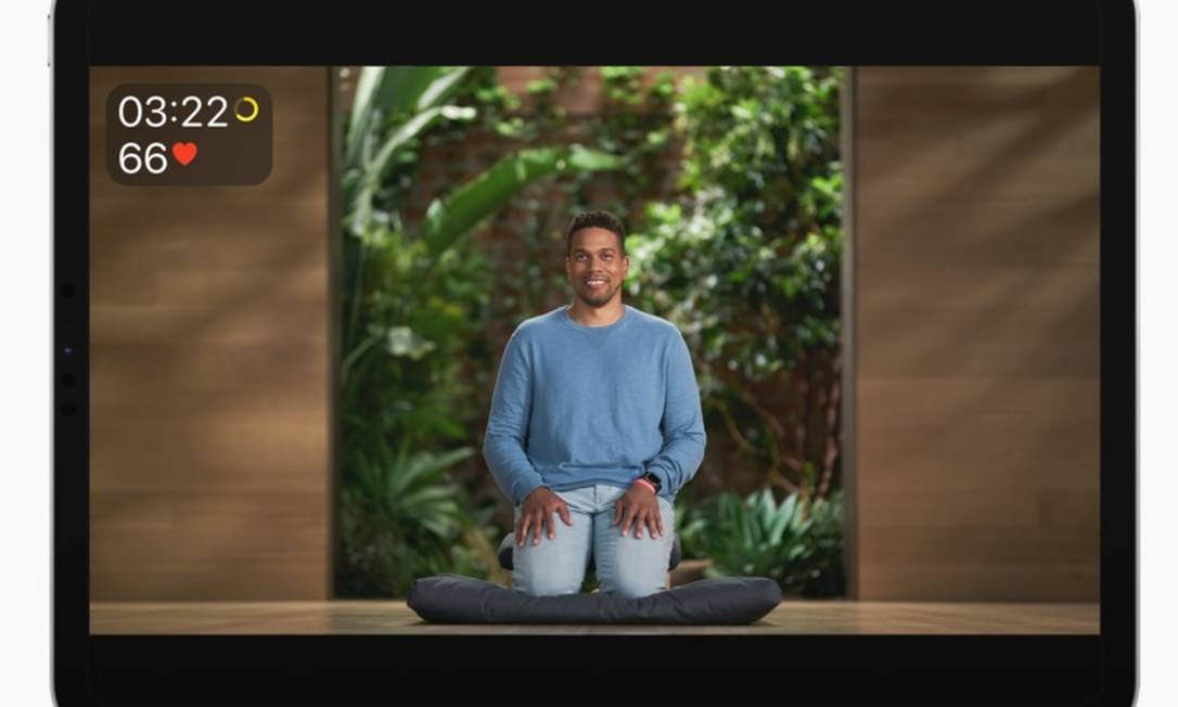 Apple launches online gymnastics and meditation service in Brazil.  Photo: Publicity