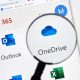 Microsoft OneDrive Cloud Windows dados