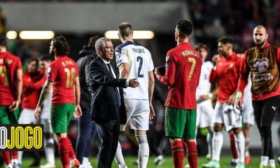 Fernando Santos explains the situations with Ronaldo and Bernardo Silva: "The disappointment was brutal"