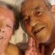 Elderly people recreate photographs of Ronaldo and Georgina.  "The unexpected happened"
