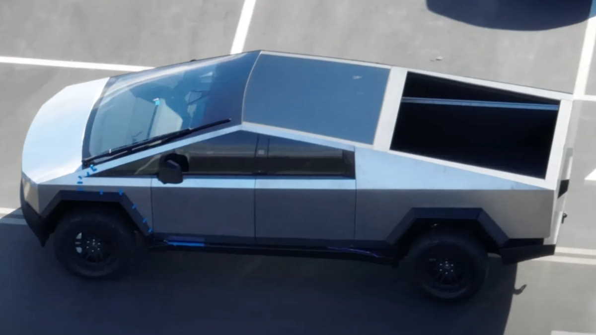 Cybertruck Tesla pickup design mudanças