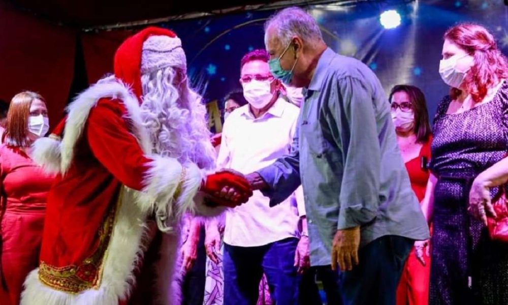 From Mom Noel to a helicopter flight with Bom Veligno - Natal mobilizes political spirit in Ceará - PontoPoder