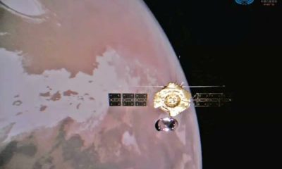 Tianwen-1 probe reveals new selfies from the Red Planet