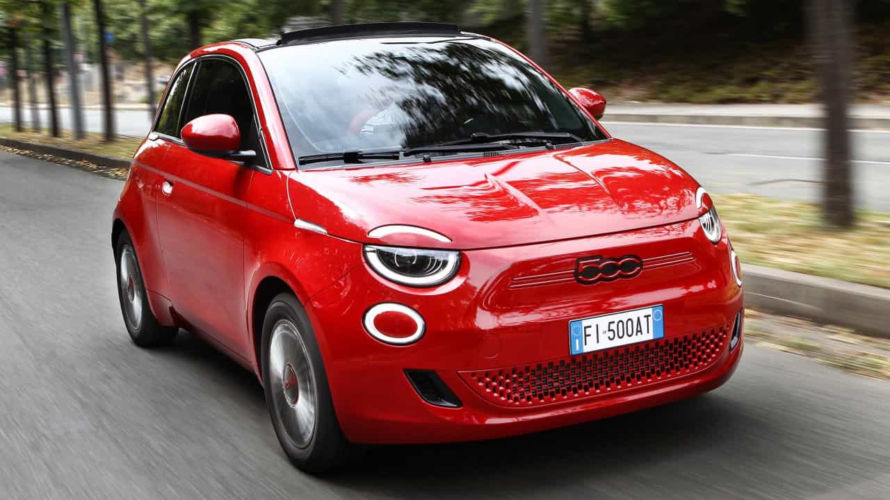 New Fiat 500 Red debuts with glove compartment that kills 99% of viruses and bacteria