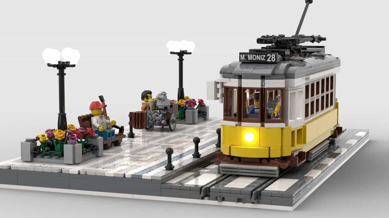 Portugal's Lego Tram 28 project could become an official product