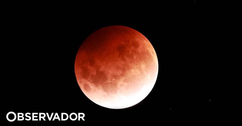 "Blood Moon"  How to see a total lunar eclipse in Portugal in minutes – Observer