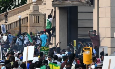 Protesters tried to invade the home of the President of Sri Lanka - Politics - RTP Madeira