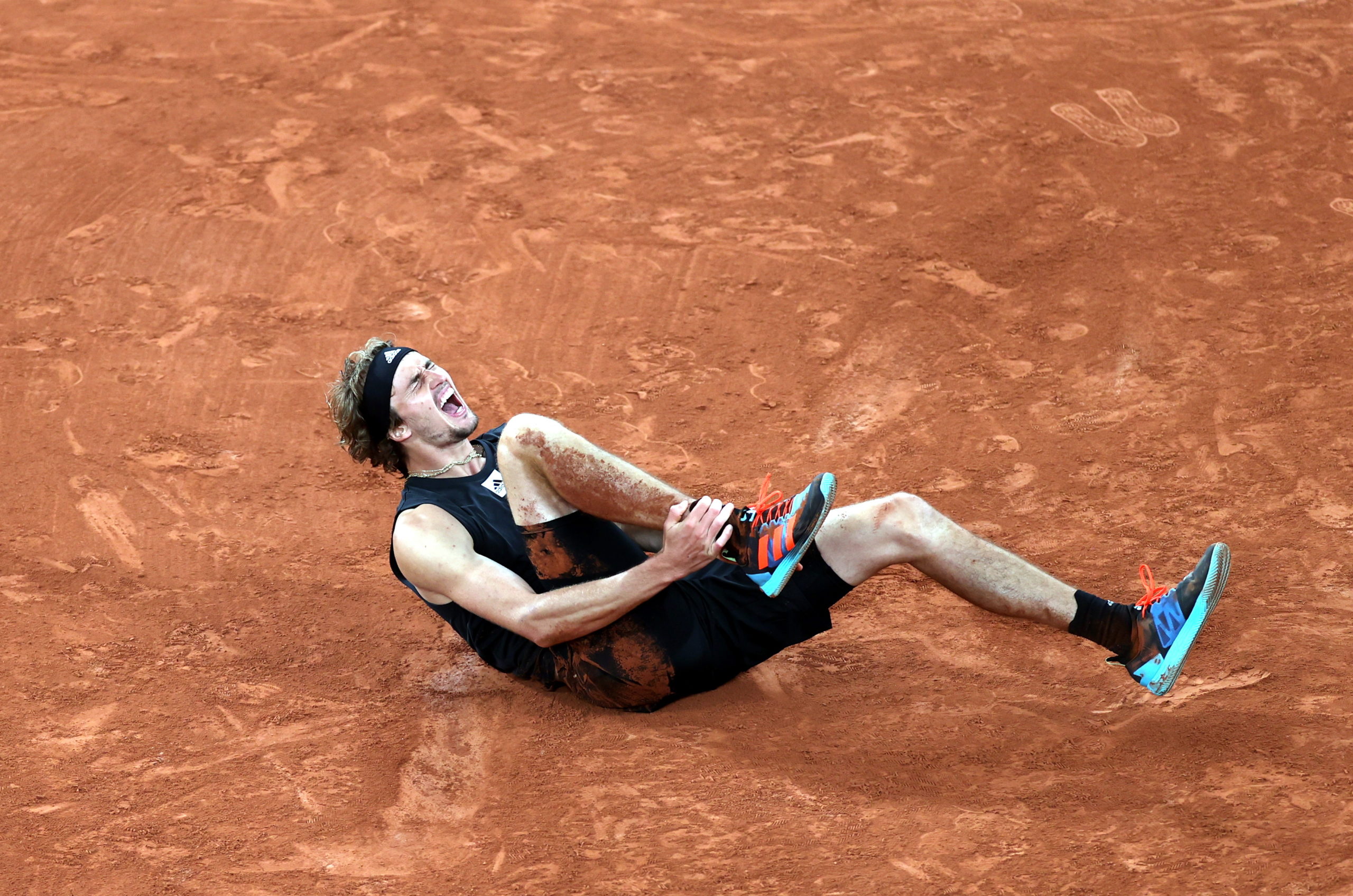 Roland Garros: Zverev's terrible injury excluded him from the duel with Nadal