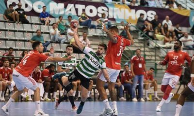 BOLA - Sporting beat Benfica and reached the final of the Portuguese Cup (handball)