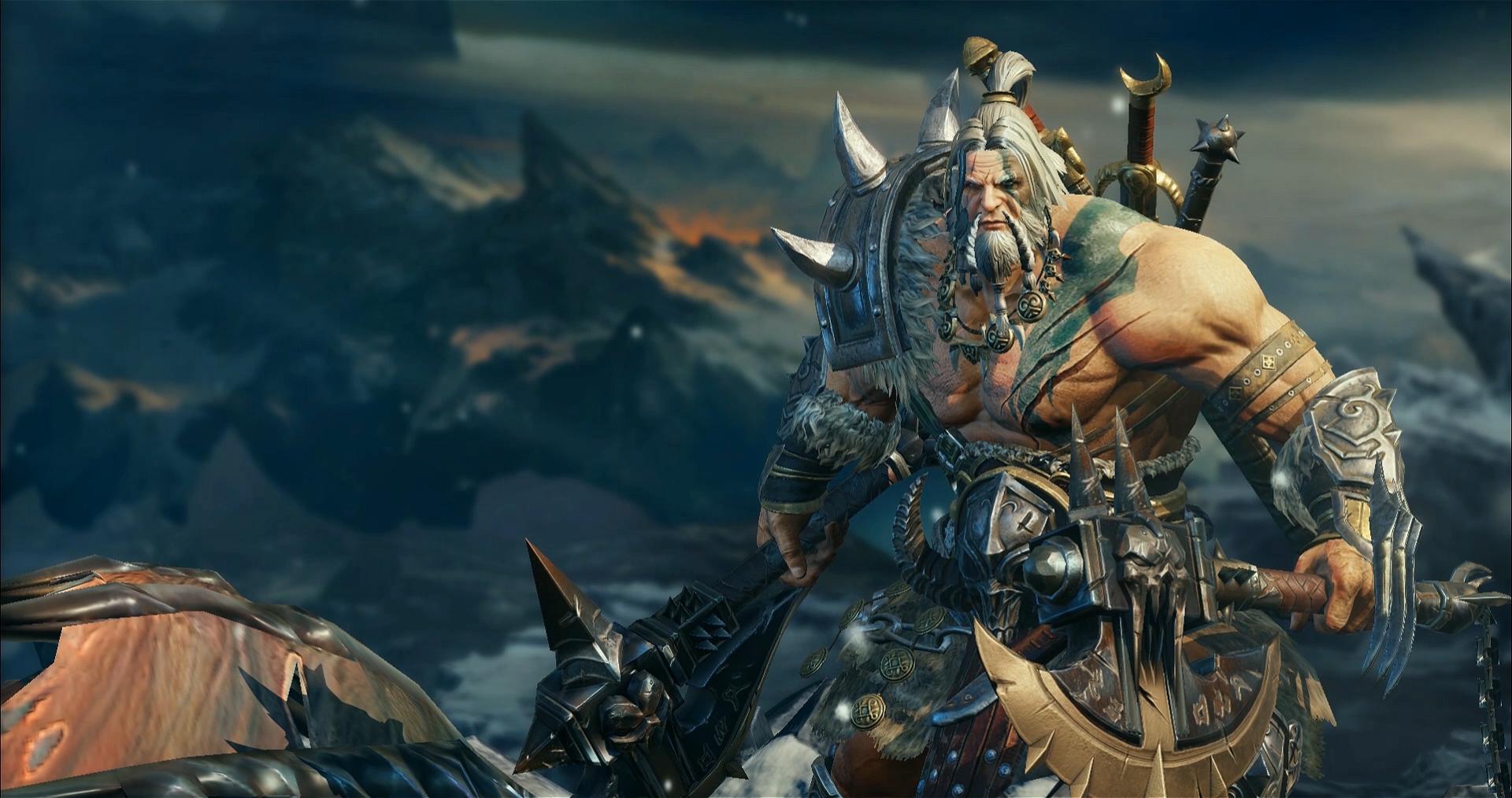 The Barbarian focuses on dealing massive physical damage at close range.