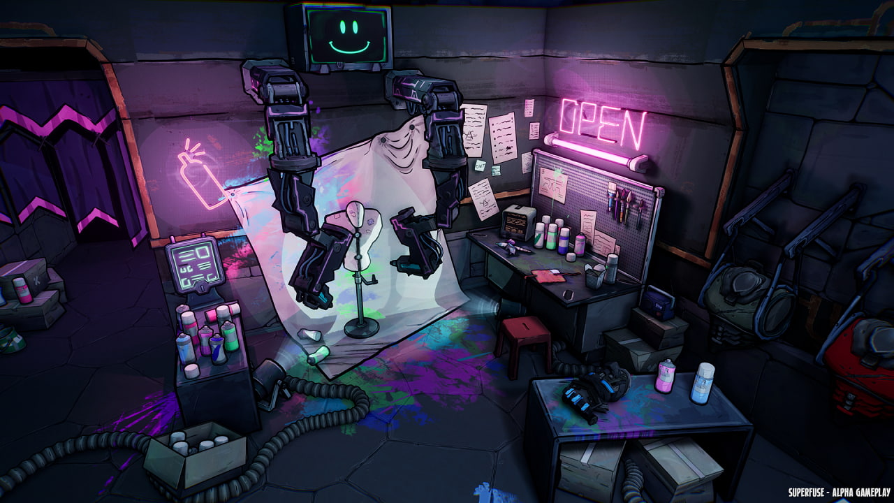 Superfuse, Raw Fury Superhero RPG Enters Early Access